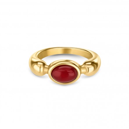 Red Flame Golden Ring
