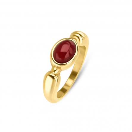 Red Flame Golden Ring