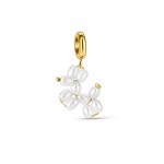 Charm Energy Pearl Dog Golden