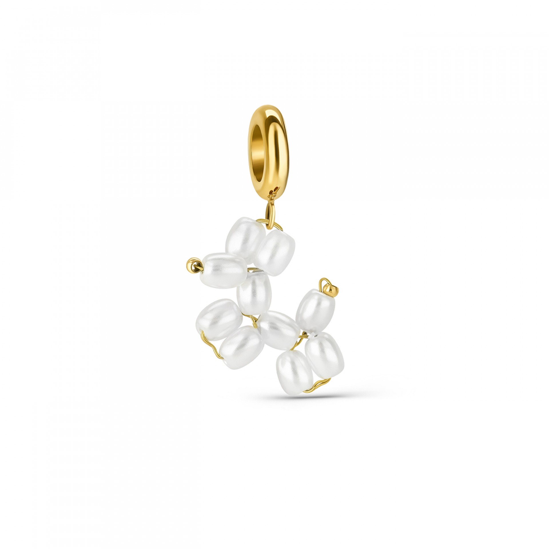 Charm Energy Pearl Dog Golden