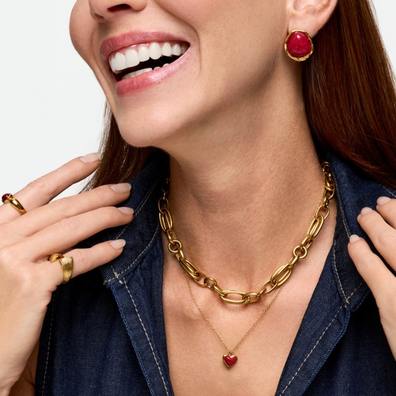 Red Flame Necklace