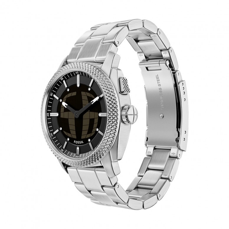 Machine Silver Watch