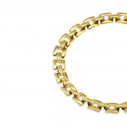 Pulseira Charming Link Gold