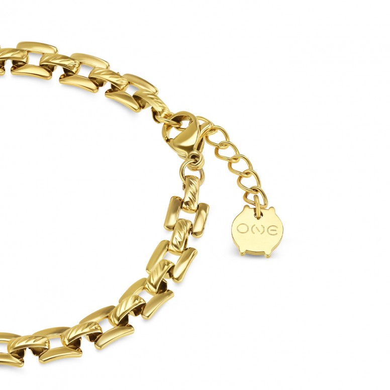 Pulsera Charming Link Gold