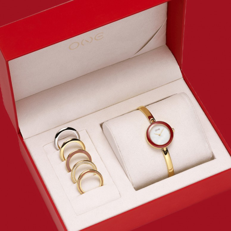 Box Rel�gio Elegance Love Edition
