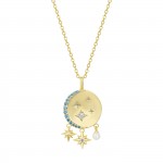Collar Blue Moon & Pearls