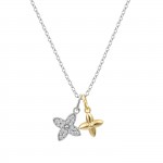Collar Two Tone Flowers