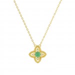 Collar Green Flower