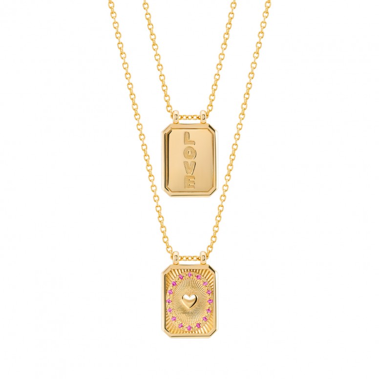 Collar Escapulario Love