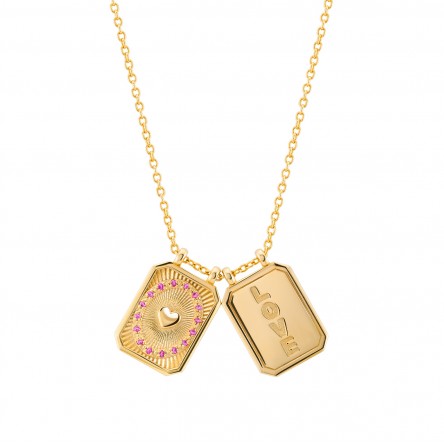 Collar Escapulario Love
