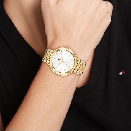White Steel Watch