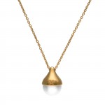 Collar Drop Plata Dorada