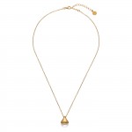 Collar Drop Plata Dorada
