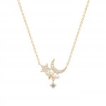 Colar Stars & Moon Golden