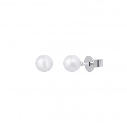 Brincos Pearls Stars & Moon Silver