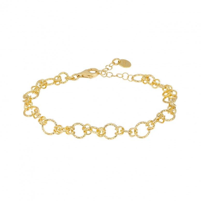 Pulseira Brillare Gold Bright Circles
