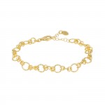 Pulseira Brillare Gold Bright Circles