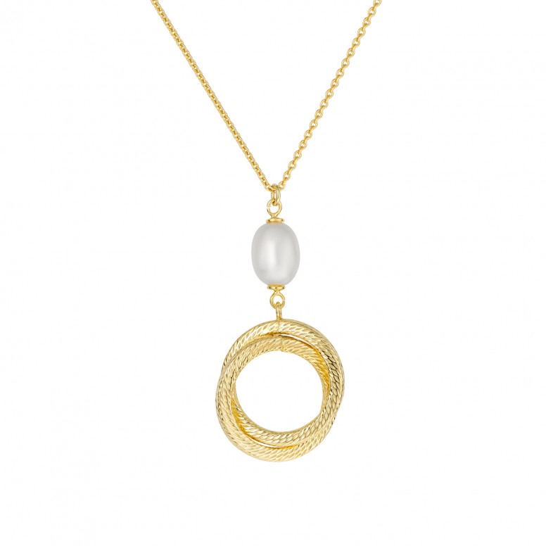 Colar Bella Pearl & Bright Circles