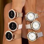 Box Rel�gio Smartwatch Mini Spark Ouro Rosa