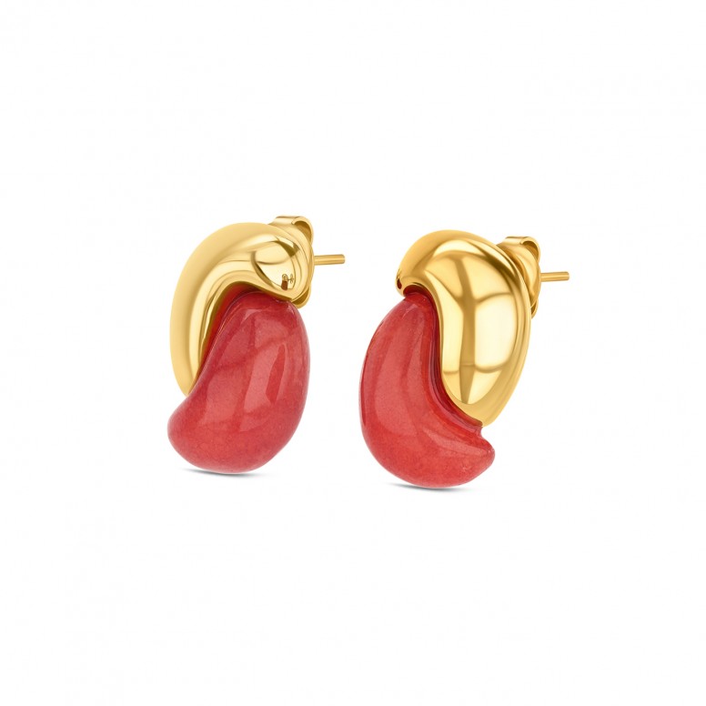 Pendientes Salina Warm Red