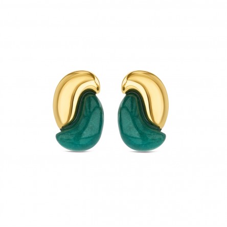Pendientes Salina Deep Green