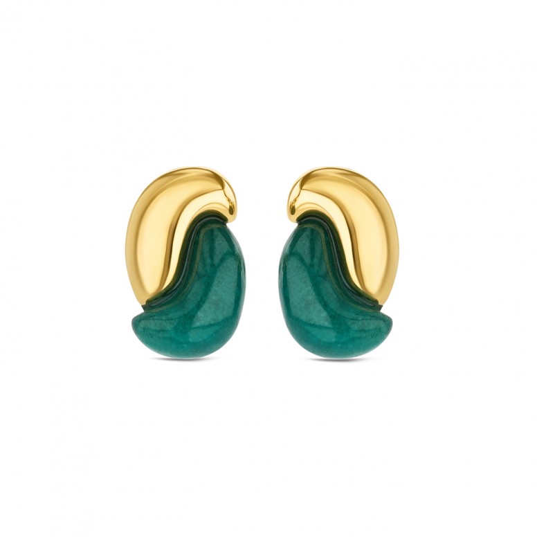 Pendientes Salina Deep Green