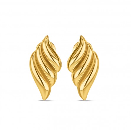 Pendientes Wave Golden