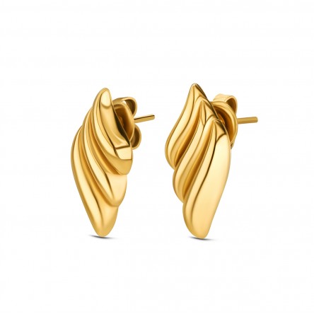 Pendientes Wave Golden