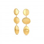 Pliss� Long Golden Earrings