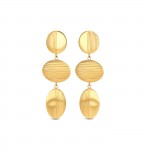 Pliss� Long Golden Earrings