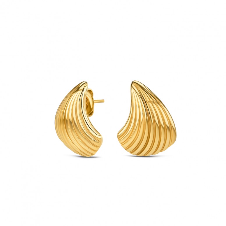 Pendientes Pliss� Golden