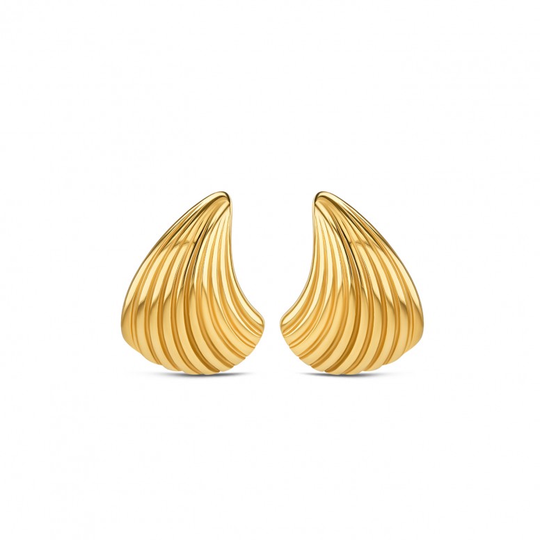 Pendientes Pliss� Golden
