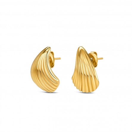 Pendientes Pliss� Golden