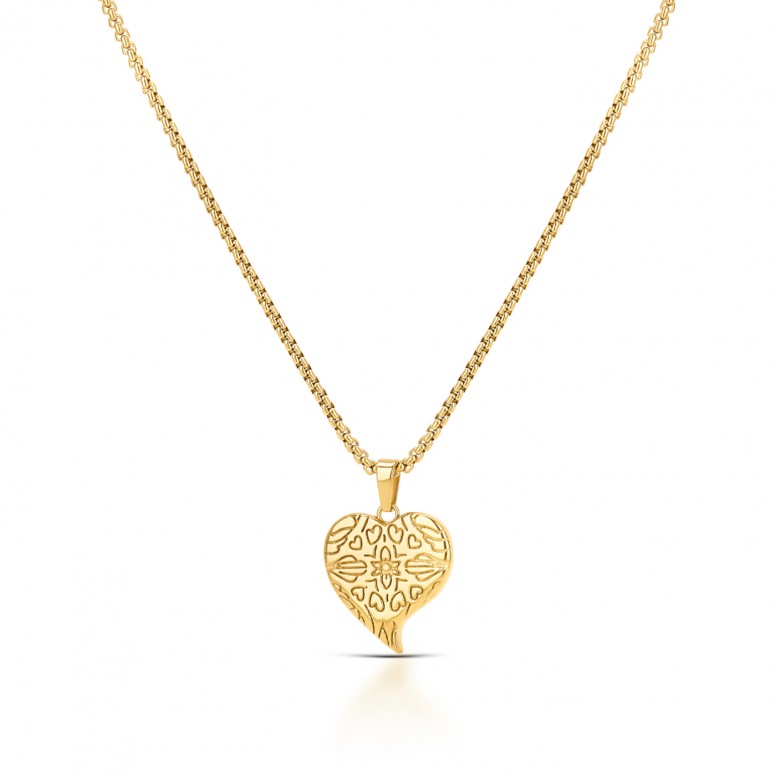 Alma Hearty Golden Necklace
