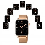 Rel�gio Smartwatch Frame Ouro Rosa