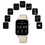 Rel�gio Smartwatch Frame Bege Silicone