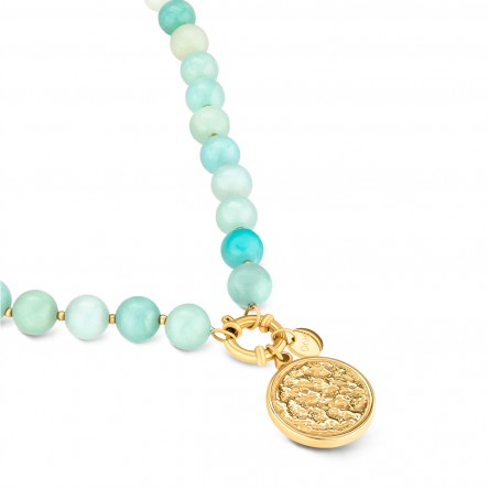 Colar Neckmess Carmela Green Mint