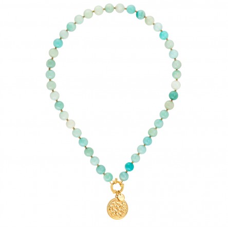 Colar Neckmess Carmela Green Mint