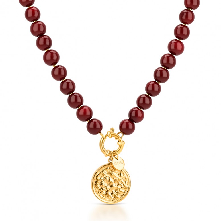 Collar Carmela Red Flame