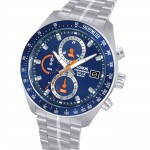 Reloj Solar Chronograph Azul