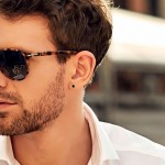 Essential Black Silver Earrings