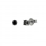 Brincos Prata Essential Black