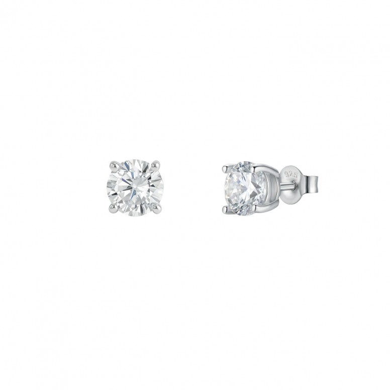 Pendientes Plata Essential White  II