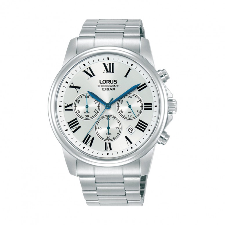 Classic Chronograph Silver Watch