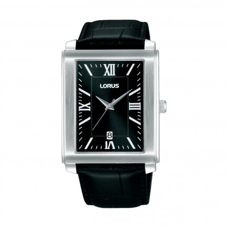 Reloj Classic Rectangular Negro