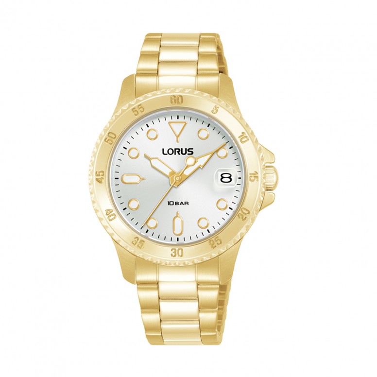 Rel�gio Sports Dourado