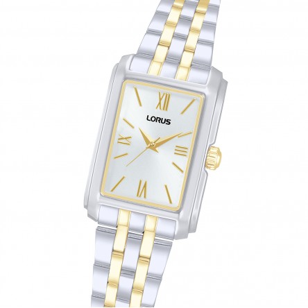 Reloj Classic Rectangular Bicolor
