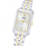 Classic Rectangular Bicolor Watch