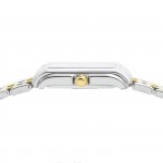 Classic Rectangular Bicolor Watch