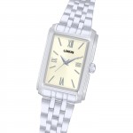 Rel�gio Classic Rectangular Prateado